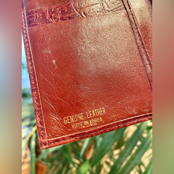 Vintage Brown genuine leather Wallet - Picture 4 of 5
